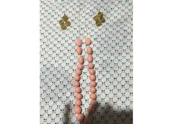 Kit bijouteria (colar e brinco)