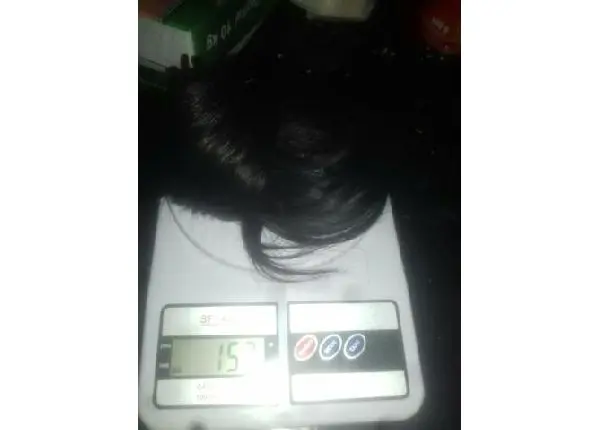 Cabelo humano muito bem cuidado