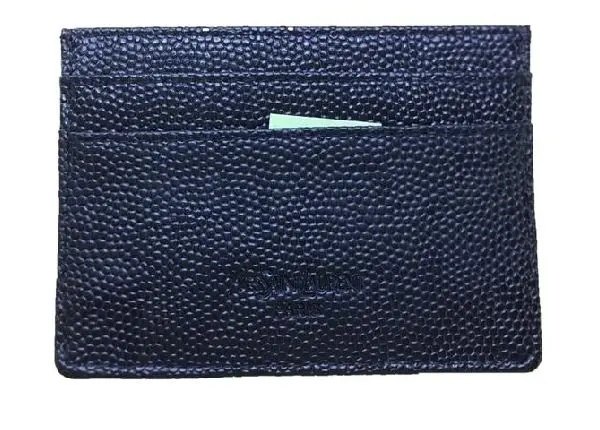Porta cartão Saint laurent prata
