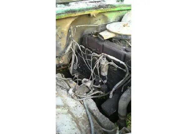 Motor 6 cilindros de opala