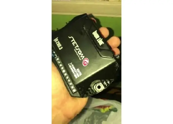 Caixa de som sub e módulo top