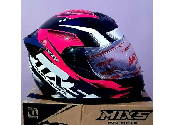 Capacete Moto Mixs Fokker Design Moderno Esportivo