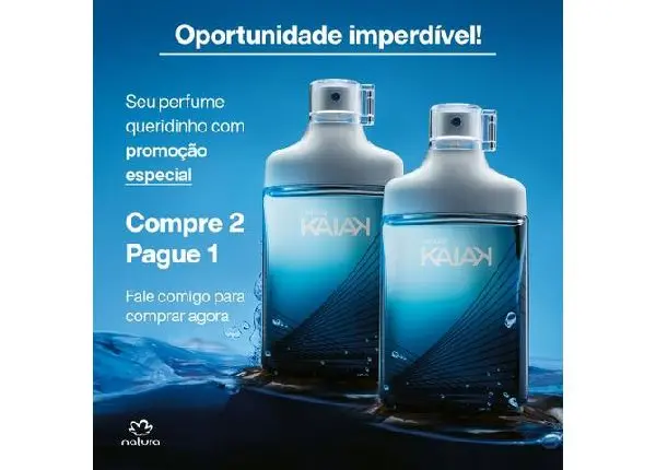 Promoção Kaiak Natura
