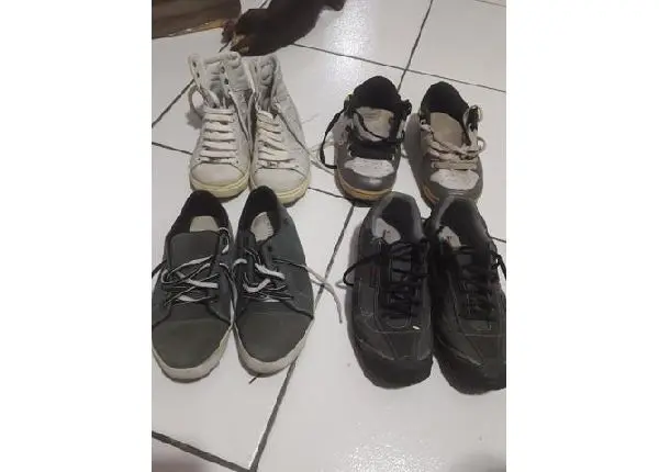 4 pares de tênis