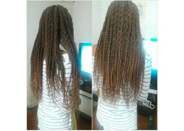 Tranças box braids