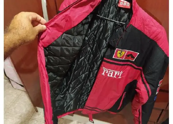 Jaqueta motociclista replica Ferrari