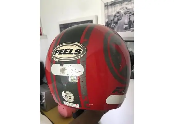 Capacete Peels vermelho