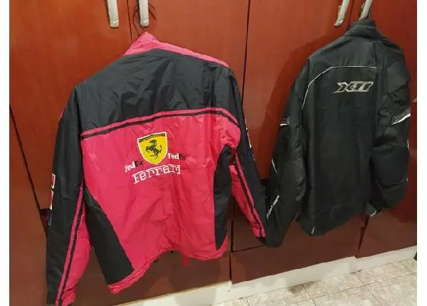 Jaqueta motociclista replica Ferrari