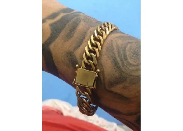 Pulseira de moeda antiga