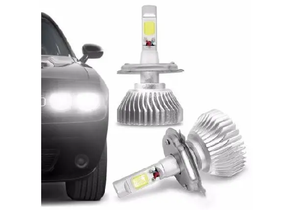 Kit Lâmpada Super Led Xenon De Led H1-H3-HB3-HB4-H7-H8-H27