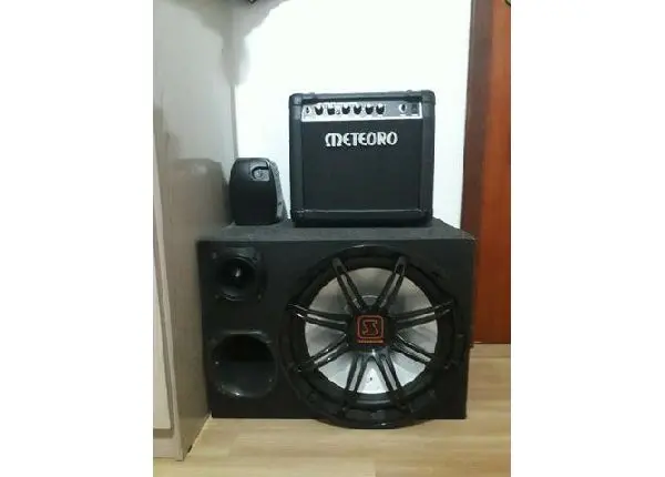 Trio selenium jbl com módulo e fiação