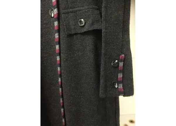 Quentinho, elegante e barato. Casaco sobretudo, Tam G, NOVO, 100% lã acrílica. Lindo