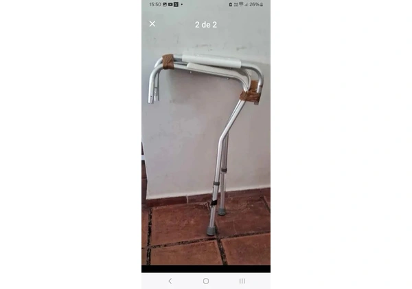 Barra de apoio para vaso sanitário