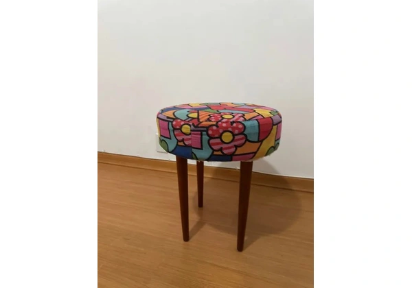 Banqueta Romero Britto - Semi Novo