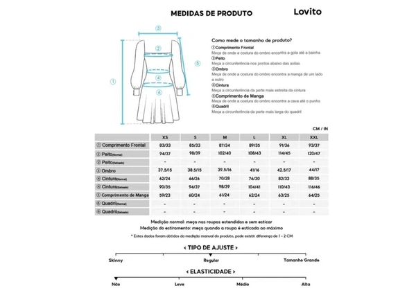 Vestido Lovito XL