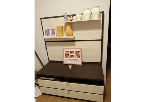 Emperdivel! Rack com painel todo MDF