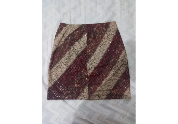 Saia de paite estampada