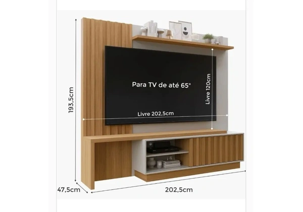Rack com Painel / Estante - CARUARU