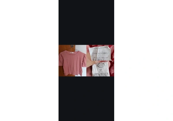 Blusas Estilo Baby Look (VALOR É TOTAL)