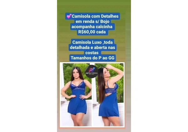 Camisolas com Calcinhas