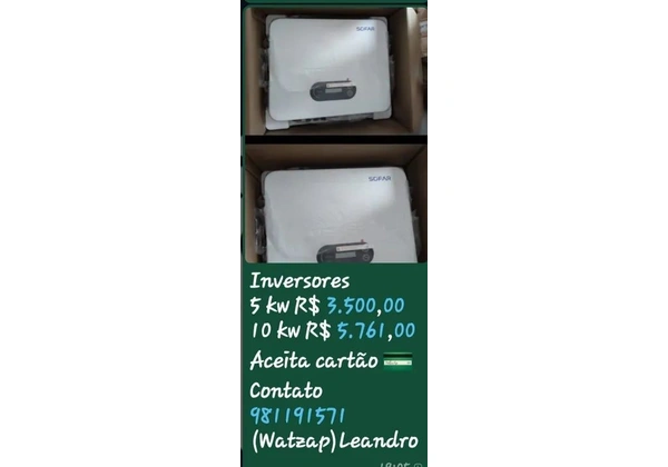 Placas Solares 550W (Rise) e Canadian 585- Energia Limpa e Econômica!