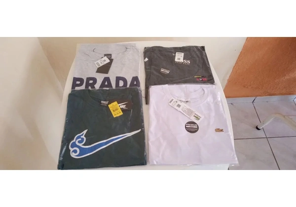 Camisas de marca novas - Nike, Prada, Boss, Lacoste
