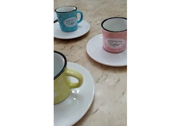 Xícaras de café de cerâmica
