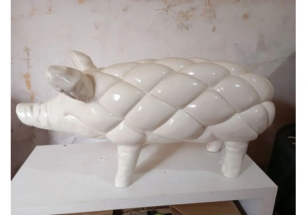 Porquinho de acrílico