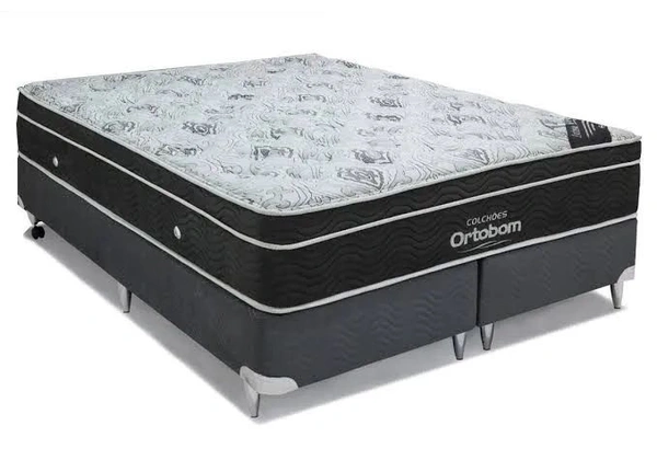 Cama king size ortobom