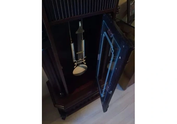 Exclusivo Relógio Pedestal Artesanal Para Decoração