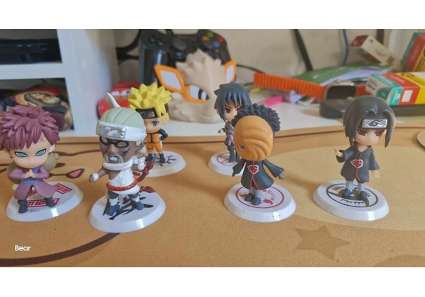 Kit 6 peças de Naruto