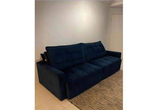Sofá Retrátil Reclinável 2, 70m novíssimo