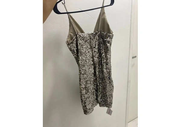 Vestido em paetê
