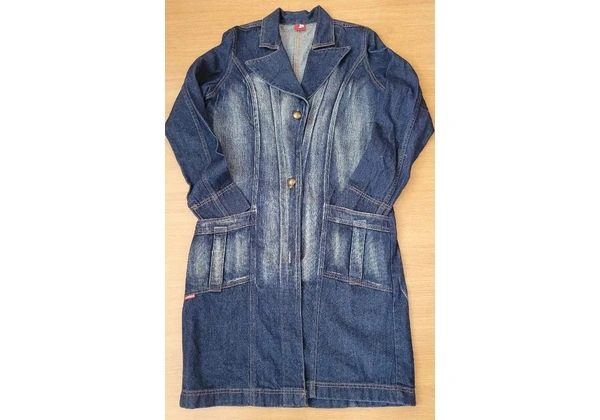 Sobretudo Jeans Feminino - Cambos