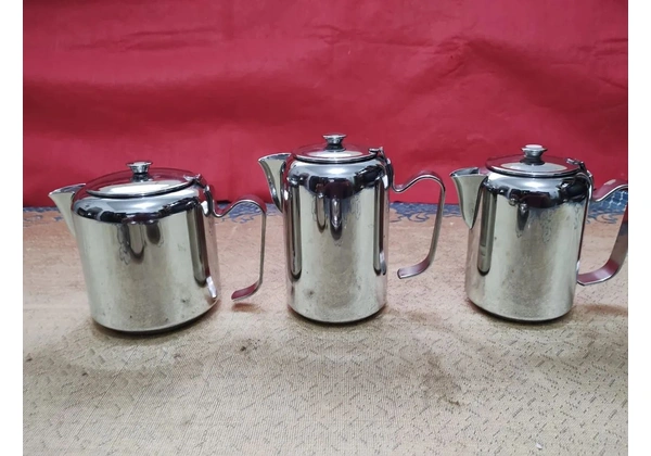 Jogo de chá inox