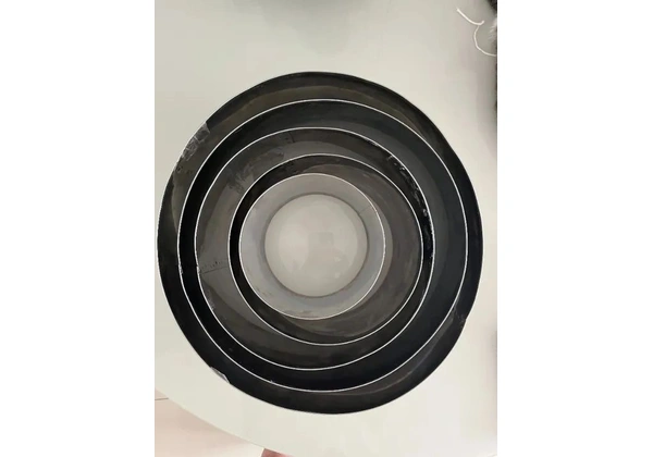 Formas e cortadores de bolo de rolo