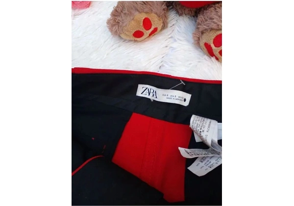 Calça Cintura Alta Culotte Zara
