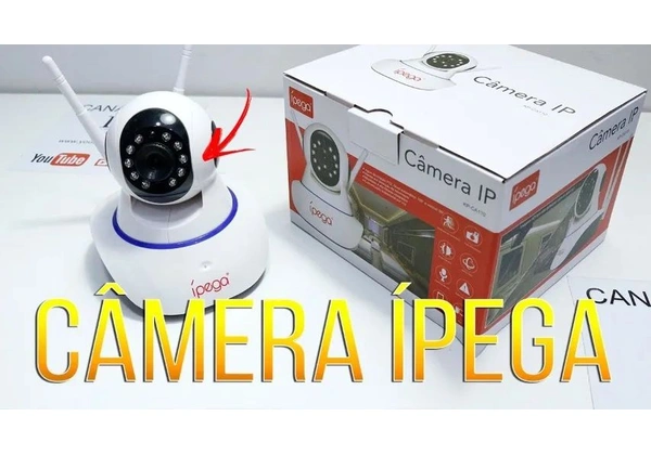 Câmera ip Wifi Kp-ca127 Visão Noturna 3 Antenas - Ípega Hd 720p
