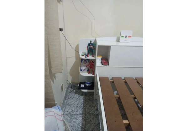 Cama baú solteiro