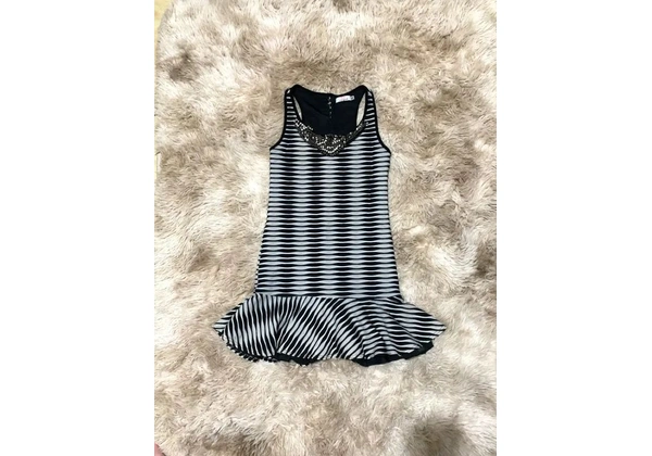 Vestido zebra 36