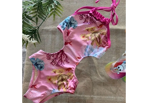 Vendo Estoque moda Praia Bíquinis, Maiôs, Saídas - Novo/perfeito estado P ao GG e infantil