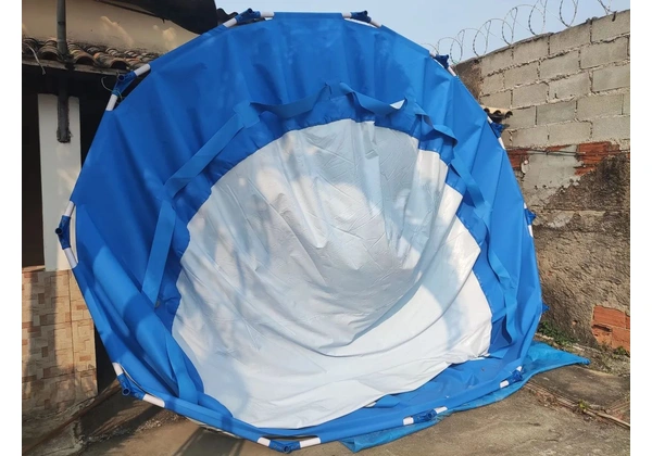Piscina Mor 7000 litros com capa.