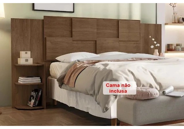 Cabeceira de Cama Box Casal Queen ou Padrão. Produto Novo Direto da Fábrica P/Sua Casa.