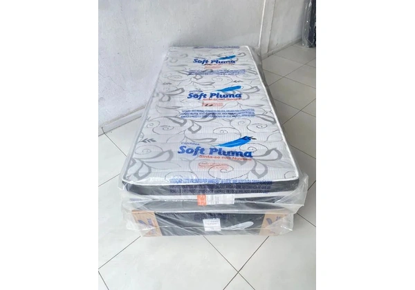 Cama Box Solteiro Soft pluma 24cm