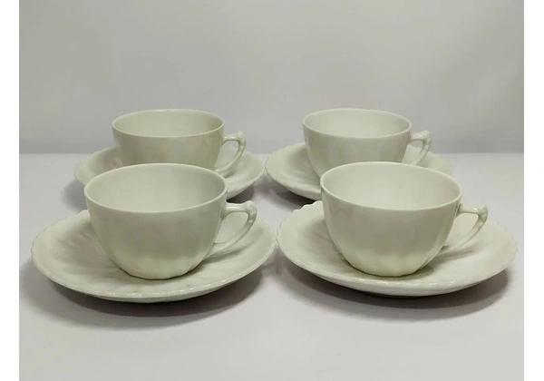 Jogo de Xícaras de Chá Porcelana Schmidt Antiga