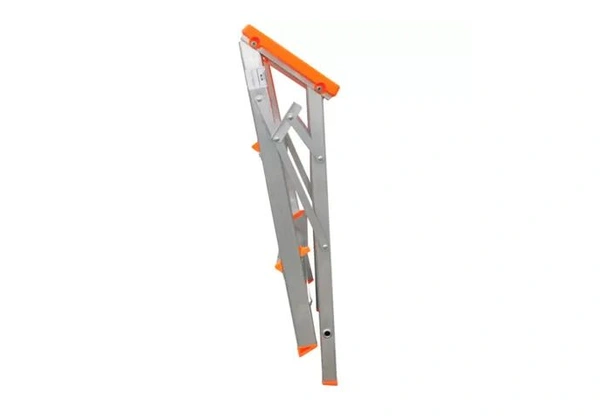 Escada de aluminio 3 degraus com banqueta botafogo