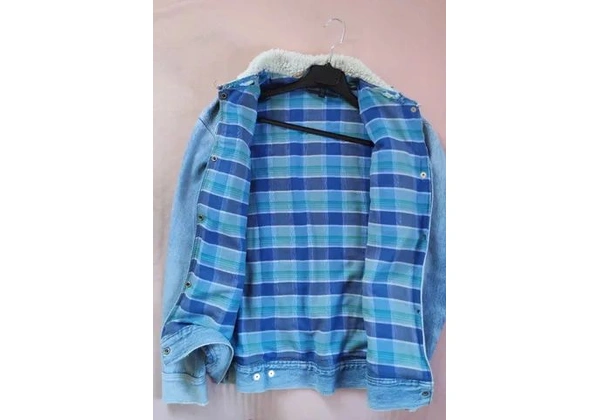 Jaqueta jeans trucker antiga cgc