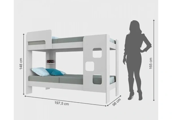 Beliche 100% MDF sem Colchão Super Linda Fazemos Entrega Novo da Fabrica
