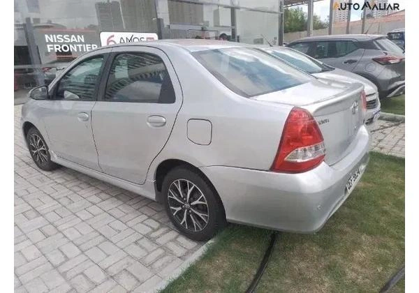 OYOTA ETIOS 1.5 PLATINUM SEDAN 16V FLEX 4P AUTOMATICO 2019 57.000 KM PRATA