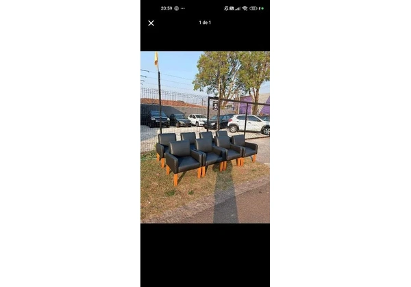 Poltronas Corino lisas